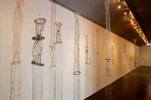 Art work by artist Anne Rush, on display at Bath Street Gallery, Parnell. Photo / NZ Herald