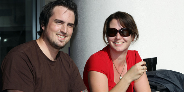 Matthew Hamilton and his friend Vanessa Wintle enjoy their drinks at ME.
Photo / Janna Dixon