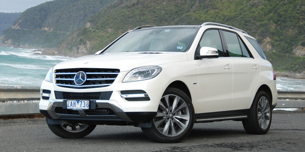 A smooth, refined performance makes the M-class SUV a winner.
Photo / Jacqui Madelin