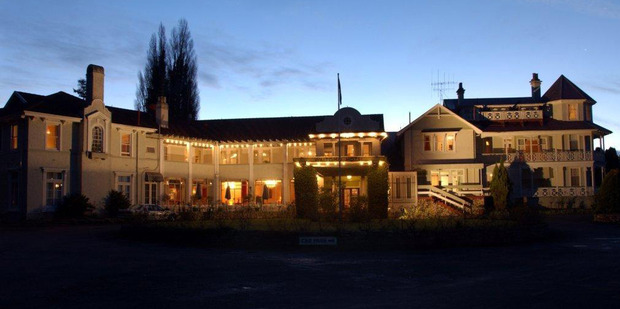 Waitomo Caves Hotel is notorious for supernatural occurrences in room 12a. Photo / Supplied