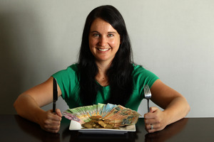 Debbie Howard now plans meals more carefully to save money. Photo / Janna Dixon