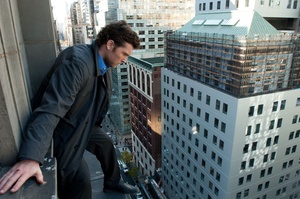 Sam Worthington as Nick Cassidy in the movie Man on a Ledge. Photo / Supplied