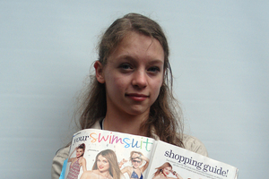 Julia Bluhm is leading an anti-photoshop campaign against Seventeen magazine. Photo / AP