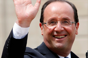 New President Francois Hollande. Photo / AP