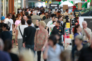 Sylvia Park Shopping Centre in Auckland increased in value by 5.8 per cent to $500 million. Photo / Steven McNicholl