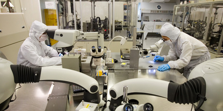 Rakon makes crystal oscillators used in smartphones and GPS devices. Photo / Natalie Slade
