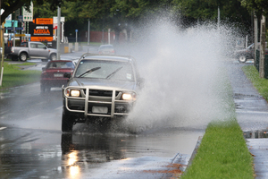 Forecasters are predicting heavy rain, gales, thunder and possible tornados over the next three days.
Photo / Supplied