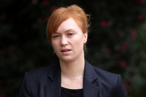 Kara Hurring at the Rotorua District Court earlier this week. Photo / Alan Gibson