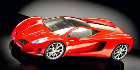 Ferrari's petrol-electric F70 will be quick, but it will also be a fuel-saver, says the company. Photo / Supplied
