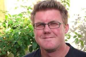 Author Matt Elliot, whose book 'Nice Day for a War' was named Book of the Year at the 2012 New Zealand Post Children's Book Awards. Photo / Supplied