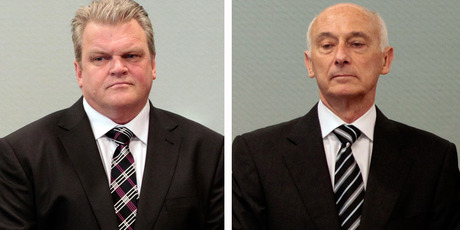 Robert Roest (L) and Peter Steigrad (R).