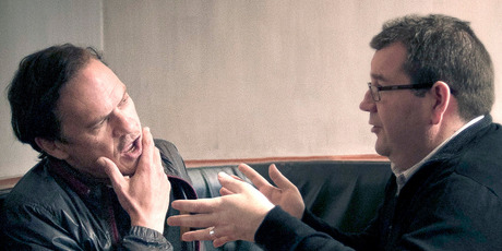 Shayne Carter (left) and Grant Robertson Photo / Ted Baghurst
