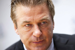 A Canadian actress says she didn't stalk Alec Baldwin and the incident was a misunderstanding. Photo / AP