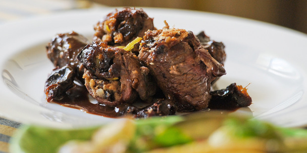 Beef olives are a satisfying meal. Photo / Jason Dorday