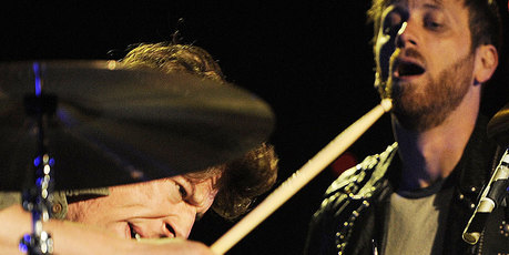 Patrick Carney and Dan Auerbach from The Black Keys. Photo / Supplied