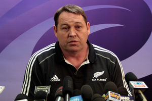 Steve Hansen named his first All Blacks squad yesterday ahead of his maiden test in charge against Ireland. Photo / Sarah Ivey