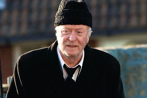 Sir Michael Caine spent the night in a darkened attic after falling asleep on the set of his new film. Photo / Supplied