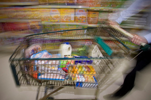 The big drop in the March quarter, explaining almost all of the overall fall, was in supermarkets and grocery stores. Photo / Dean Purcell