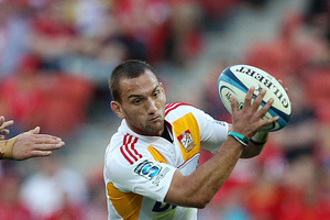 Aaron Cruden and the Chiefs need the win this weekend. Photo / Getty Images