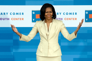 First Lady Michelle Obama.