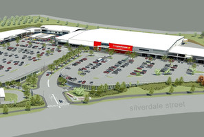 The Silverdale Centre is the Warehouse Group's biggest development. Photo / Supplied