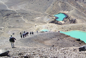 Adventure HQ transports thousands of hikers who do the Tongariro Crossing. Photo / Supplied