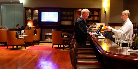 Ah yes, a bar where mature humans can relax and converse. Photo / Getty Images