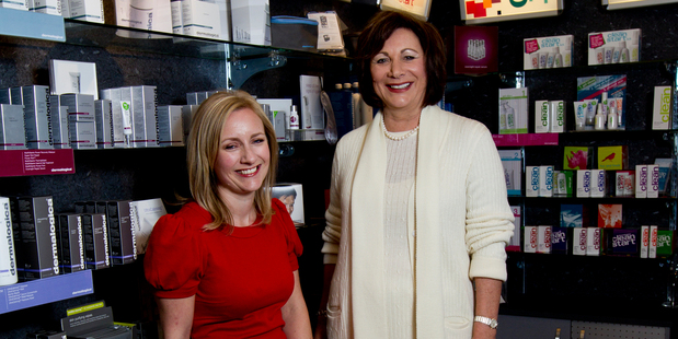 Jane Bourke launched Dermalogica in 1993 and her daughter Natasha Gee stepped up in 2007. Photo / Dean Purcell