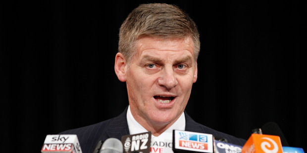 Finance Minister Bill English. Photo / Mark Mitchell