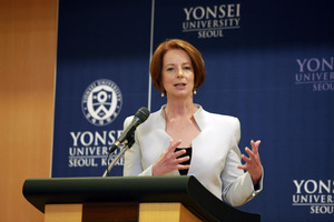 Australian Prime Minister Julia Gillard. Photo / AP