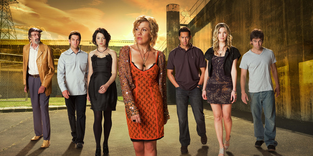 Outrageous Fortune is being watched in Croatia, Slovenia and Italy. Photo / Supplied