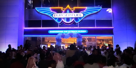 BurgerFuel store in Saudi Arabia. Photo / Supplied