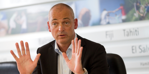 Fonterra chief executive Theo Spierings has described comments by Federated Farmers as disappointing and inaccurate. Photo / Dean Purcell
