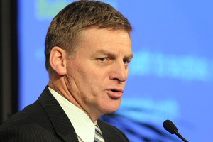 Finance Minister Bill English. Photo / Ross Setford