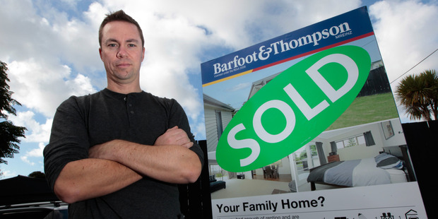 Jon Pickford has been on a futile hunt for another house since selling his Beach Haven property. Photo / Brett Phibbs