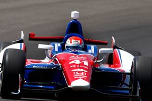 Wade Cunningham will start from 26th on the grid at the Indianapolis 500. Photo / Supplied