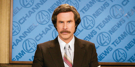 Will Ferrell is Ron Burgundy. Photo / Supplied