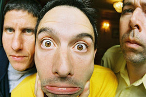 Adam Horovitz, Mike Diamond and Adam Yauch. Photo / Supplied
