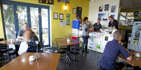 Au Bon Coin Cafe Patisserie, Beach Haven. Photo / Sarah Ivey