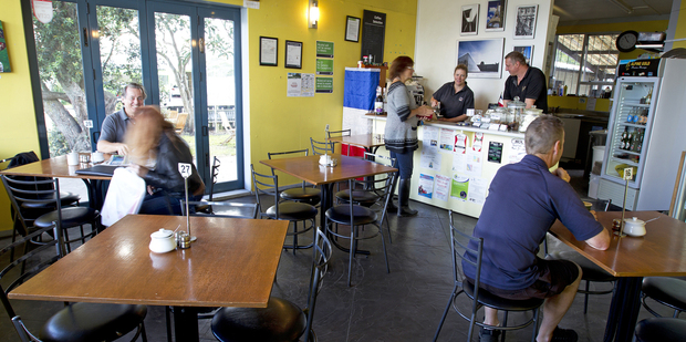 Au Bon Coin Cafe Patisserie, Beach Haven. Photo / Sarah Ivey