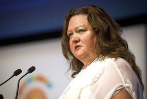 Mining magnate Gina Rinehart is the world's richest woman. Photo / File