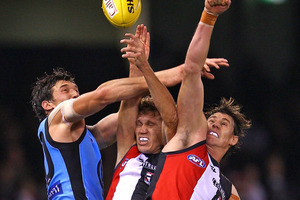 St Kilda are closing in on a deal to take a home-and-away match to Wellington. Photo / Getty Images