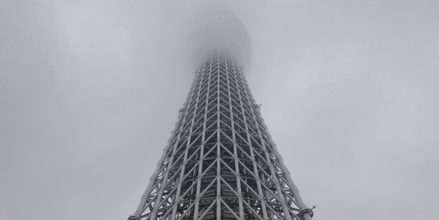 Tokyo's new landmark, the recently-completed Skytree tower. Photo / AP