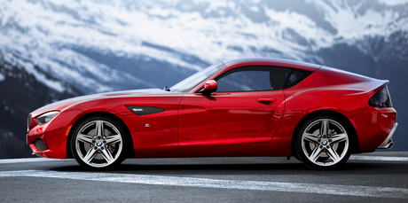 BMW and Zagato's impressive joint effort concept coupe. Photo / Supplied