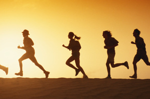 Running with others can provide extra motivation.
Photo / Thinkstock