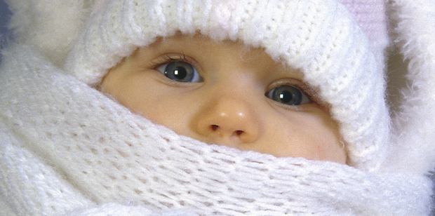 From the time she had you bundled up like a snowball baby, and even into adulthood, mum's obsession with keeping you warm continues. Photo / Thinkstock