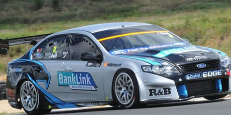 Series points leader Jonny Reid heads into the final sprint round of New Zealand's new V8 SuperTourer series at Hampton Downs this weekend race-fit. Photo / Colin Smith