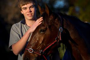 Jack MacKinnon and Lotalov face a big day today. Photo / Sarah Ivey