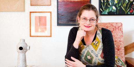 Julia Gatley at home. Photo / Babiche Martens