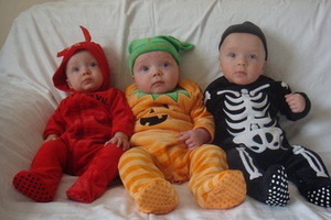The Weekes triplets were among the 19 foreigners who died in the Villaggio Mall in Doha. Photo / supplied